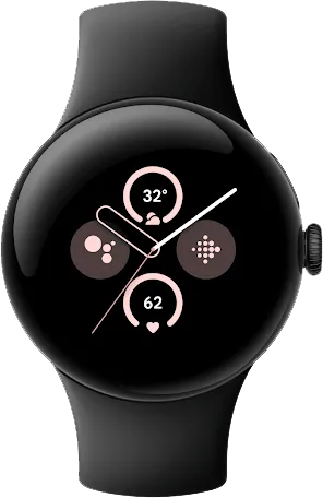 pixel watch 2 4g svart