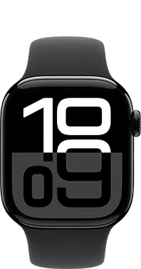 apple watch s10 4g 42mm sport band sm jet black
